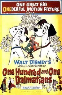 one hundred and one dalmatians (1961) / animation / comedy / thriller disney's new feature 

plot a
