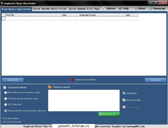 Duplicate_mp3_finder - Acest programel gaseste melodiile kre se repeta - New Softwarez