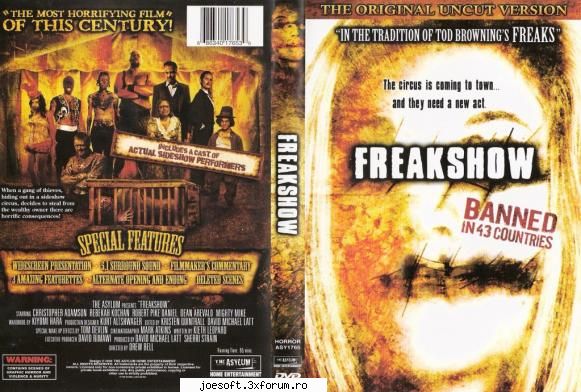 Freakshow (2007) - halterofilu - Movies
